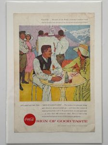Coca-Cola / At Lake Louise, Too... / Magazine Ad / NGM Image