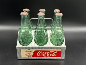 Coca-Cola / Metal Bottle Carrier / Regular Size Coke Image