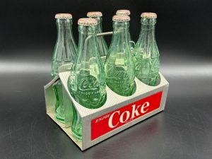Coca-Cola / Metal Bottle Carrier / Enjoy Coke Image