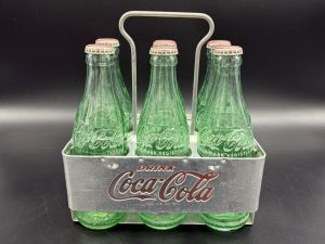 Coca-Cola / Metal Bottle Carrier / Drink Coca-Cola Image
