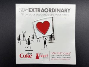 Diet Coke / Show Your Support, Share Your Heart / Pin Image