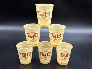 Coca-Cola / TAB Wax Paper Cups Image