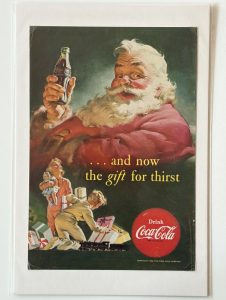Coca-Cola / Santa...And Now The Gift For Thirst / Magazine Ad / NGM Image