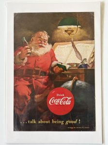 Coca-Cola / Santa...Talk About Being Good! / Magazine Ad / NGM Image