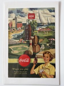 Coca-Cola / Where You Play / Magazine Ad / NGM Image
