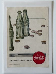 Coca-Cola / Hospitality Can Be So Easy / Magazine Ad / NGM Image