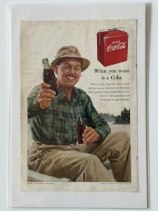 Coca-Cola / What You Want Is A Coke / Magazine Ad / NGM Image