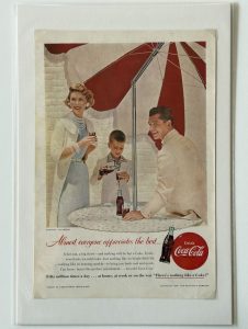 Coca-Cola / Almost Everyone / Parasol / Magazine Ad / NGM Image