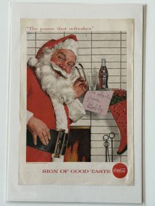 Coca-Cola / Santa...For Santa From Bobby / Magazine Ad / NGM Image