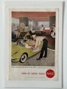 Coca-Cola / Happy Pause For The Youth Of All... / Magazine Ad / NGM Image
