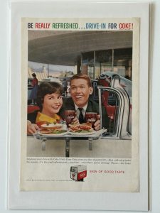 Coca-Cola / ...Drive-In For Coke! / Magazine Ad / NGM Image