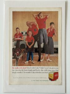 Coca-Cola / Bowl With Coke! / Magazine Ad / NGM Image