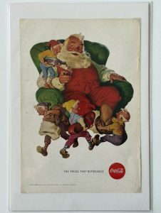 Coca-Cola / Santa...And Little Helpers / Magazine Ad / NGM Image