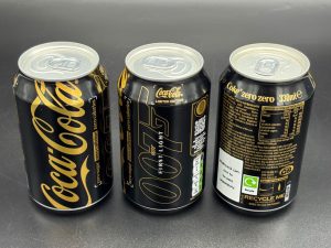 Coca-Cola Zero / Zero Caffeine / 007 First Light / Can Image