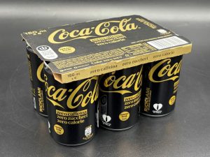Coca-Cola Zero / Zero Caffeine / 6 Pack Mini Can Image