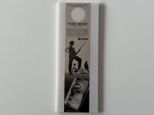 Coca-Cola / 75th Anniversary / Nashville 1900-1975 / Pure Silver Bottle Hanger Image