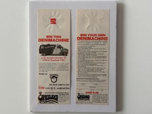 Coca-Cola / Win This Denimachine / Bottle Hanger Image