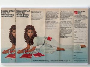 Coca-Cola / Raquel Welch / Foldabel Order Form Image