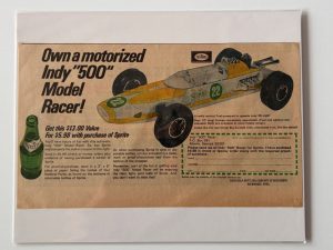 Sprite / Win A Camaro In The Indy 500 / Newspaper Ad Image