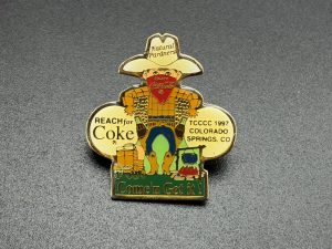 Coca-Cola / TCCCC / Colorado Springs Colorado 1997 / Pin Image