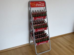 Coca-Cola / Display Bottle Rack With 12-Pack Carrier Image