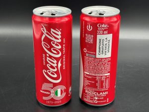 Coca-Cola / Nogara 50 / 1975-2025 / Can Image