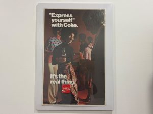 Coca-Cola / Express Yourself With Coke / Stand Up Sign Image